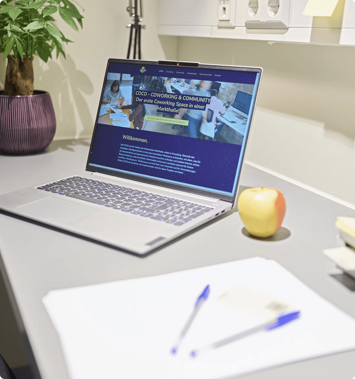 Dedicated Desk for Your Permanent Workspace